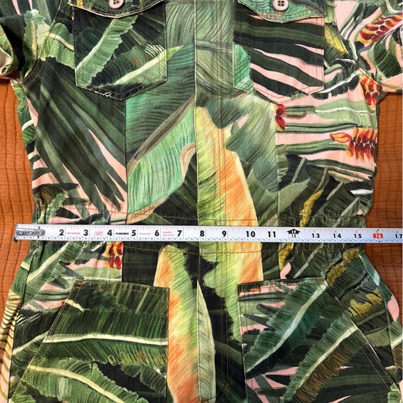 Farmrio Tropical Print Jumpsuit (handmade) - Picture 6 of 9